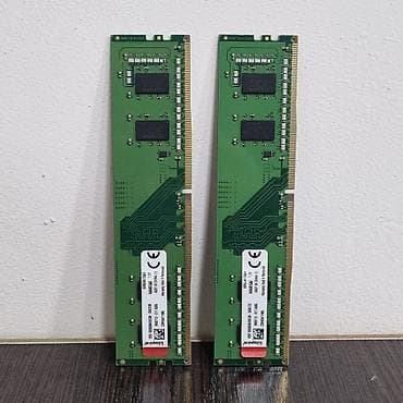 Настольные ПК и комплектующие: Оперативная память (RAM) для ПК, Новый, Kingston, 8 ГБ, DDR4, 2400 МГц — 2