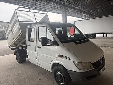 Унаа: Mercedes-Benz Sprinter двойная кабина с бортовой платформой (бортовой — 7