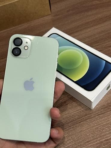 3 7v: IPhone 12, Новый, 256 ГБ, Зеленый, Коробка, 78 % — 1