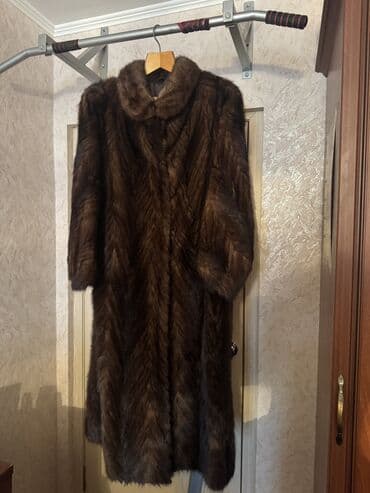 Шуба, Норка, Длинная модель, Стандарт