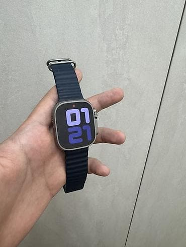 Смарт-часы: Apple Watch Ultra 2 Ocean Band (тёмно‑синий). Полный комплект — 2