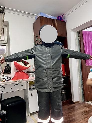 Зимний рабочий костюм с защитой от ветра и влаги для сварочный