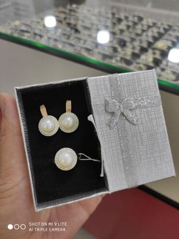 свадебные наборы ручной: Набор украшений, Проба 925, Женские, Новый — 2