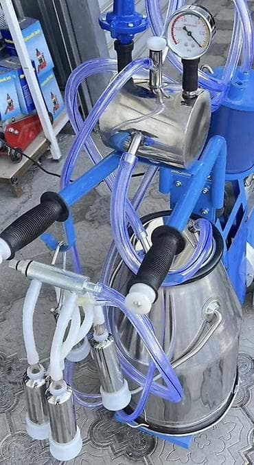 ош мышык: Доильный аппарат на тележке для коров/коз Описание: - Передвижной — 2