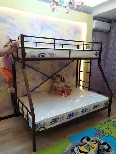 2 ярусные кровати бишкек: Мебель на заказ, Кровать — 1