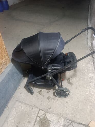 коляска детская цена бишкек: Коляска, цвет - Черный, Б/у — 7