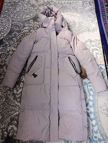 Блузки: Пуховик, По колено, Стеганый, S — 1