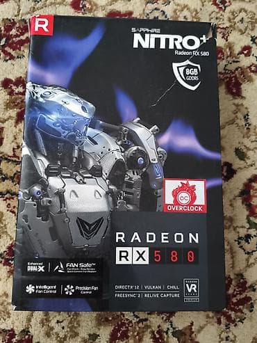 экран разбит: Видеокарта для ПК, Б/у, ЖК Sapphire, Radeon RX, 8 ГБ — 1