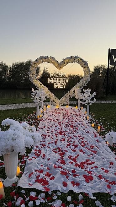 Организация мероприятий: Что входит в Оформление Happy Birthday и Marry Me ✅Большая светящая — 2