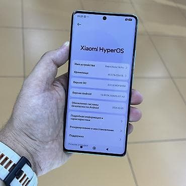 s20 note: Redmi, Redmi Note 14 Pro, Б/у, 256 ГБ, цвет - Синий, 2 SIM — 8