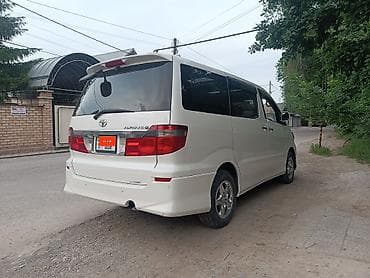 алфарт: Toyota Alphard: 2002 г., 3 л, Автомат, Бензин, Минивэн — 7