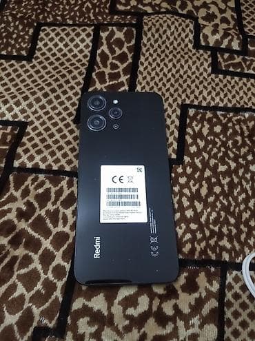 Redmi, Redmi 12, 256 ГБ, цвет - Черный, 2 SIM