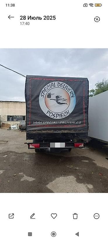 бутка спринтера: Легкий грузовик, Mercedes-Benz, Дубль, 3 т, Б/у — 5