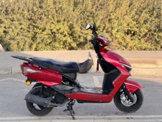 скутер мопед: Макси-скутер M8, 150 куб. см, Бензин, Б/у — 3