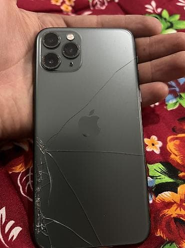 Уюлдук телефондор жана аксессуарлар: IPhone 11 Pro, Колдонулган, 256 ГБ, Жашыл, 72 % — 2