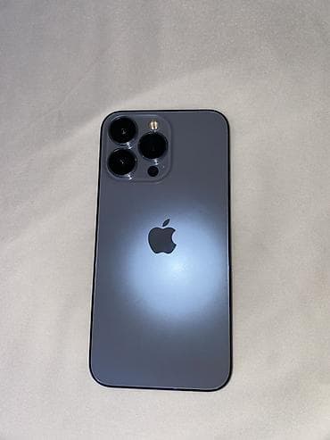 samsung note 6: IPhone 13 Pro, Б/у, 128 ГБ, Blue Titanium, Кабель, 100 % — 3