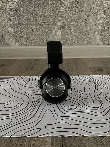 Зымдуу толук өлчөмдөгү кулакчындар, Logitech, түсү - Кара