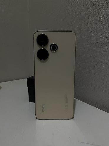 Redmi, Redmi 13, Б/у, 128 ГБ, цвет - Золотой, 2 SIM