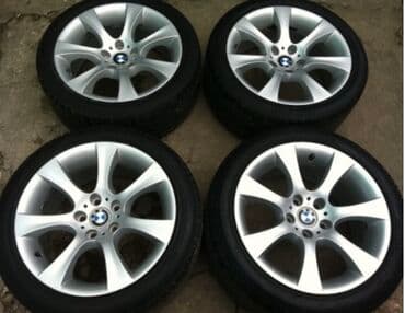 зимние шины на ниву 21214: Колеса в сборе 255 / 55 / R 18, Зима, Б/у, Комплект, Легковые, Литые, отверстий - 5 — 1