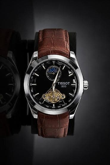 деловое: Классические часы часы, Tissot, Швейцария, Мужские — 2