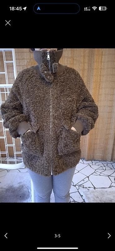 тедди куртки: Теплая женская куртка-«шубка» из искусственного меха (букле/тедди) — 3