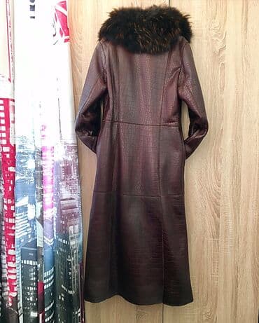 Жеке буюмдар: Стильная турецкая дубленка/шуба Натуральный мех, кожаная Очень — 8