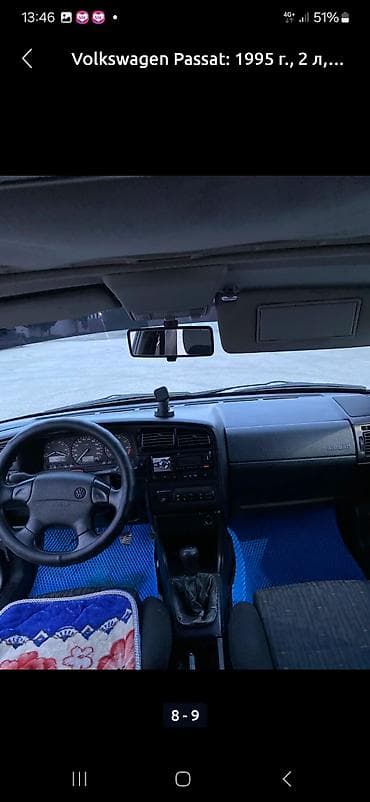 Унаа сатуу: Volkswagen Passat Variant: 1995 г., 2 л, Кол менен иштөөчү, Бензин, Универсал — 6