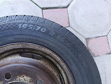 195 65 15 новые: Колеса в сборе 195 / 65 / R 15, Новый, 1 шт, Легкий коммерческий транспорт (C/LT), Железные, отверстий - 5 — 2