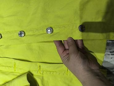 red centr: Яркая рубашка MAAG неоново‑жёлтого цвета. - Материал: хлопковая ткань — 3