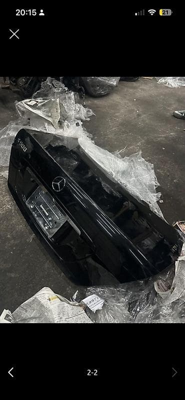 мерс сапог ош: Крышка багажника Mercedes-Benz, Оригинал — 2