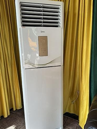 семейная баня рядом: Напольный кондиционер-сплит Midea (колонного типа) - Форм-фактор — 1