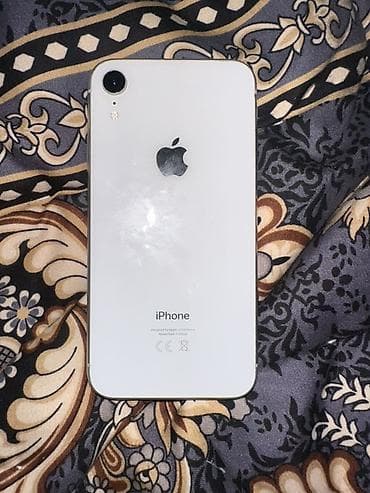 iphone cr: IPhone Xr, 64 ГБ, Белый, 82 % — 6