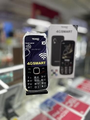 poco 4x: Кнопочный смартфон TEXNO 4GSMART - Поддержка 4G и Wi‑Fi для быстрого — 1