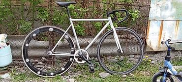 80 b4: Фикс-байк (single speed/фиксед) дорожного/трекового типа. - Рама — 2