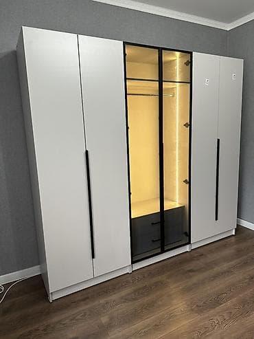 Шифоньер, шкаф для одежды, Новый, Прямой, ЛДСП
