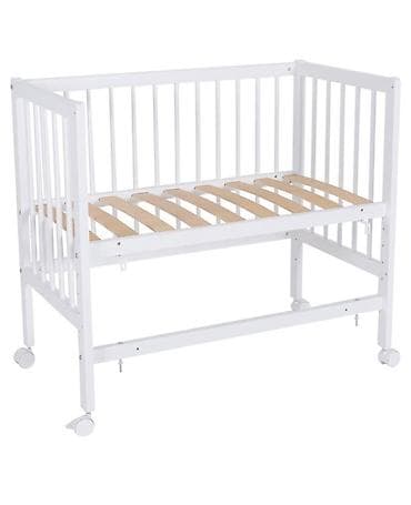 Үтүктөөчү такталар: Балдар үчүн кошумча коюлган керебет, Жаңы, Дөңгөлөктүү, түсү - Ак — 3