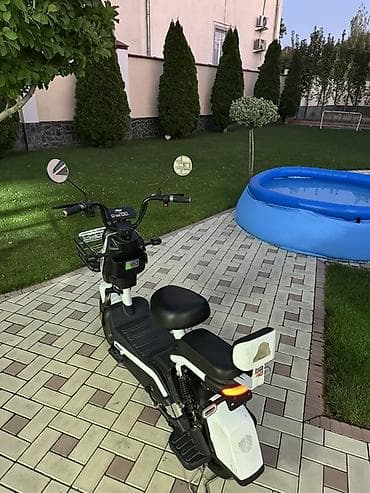 zimmer e9 pro: Электрический мопед (скутер) городского типа - Компактный — 4