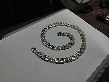 Жеке буюмдар: Серебряная цепь Бисмарк 90 грамм Серебряные Цепи и Браслеты — 10