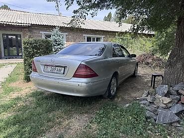 Mercedes-Benz S-Class: 2000 г., 3.2 л, Автомат, Бензин, Седан — 2