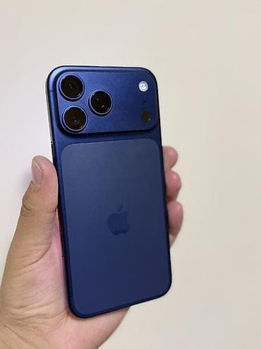 poco f5pro: IPhone 17 Pro Max, Б/у, 256 ГБ, Синий, Коробка, В рассрочку, 100 % — 7