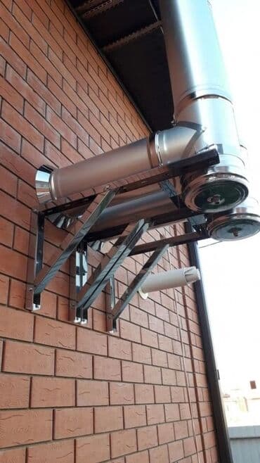 финский котел: Дымоходы для газовых и угольных котлов нержавеющая сталь утеплённые — 6