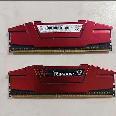 Настольные ПК и комплектующие: Оперативная память (RAM) для ПК, Новый, G.SKILL, 16 ГБ, DDR4, 2400 МГц — 1