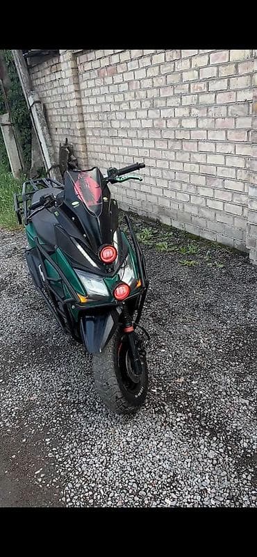 Мототехника: 🛵 SAMURAI-скутер 150cc ✔️ Всё работает, сел и поехал ✔️ Двигатель — 1