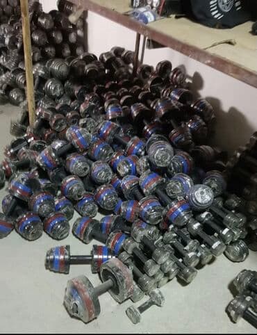 гантели для начинающих дома: Гантели разборные 12+12 кг Вес от 12 до 45 кг — 1