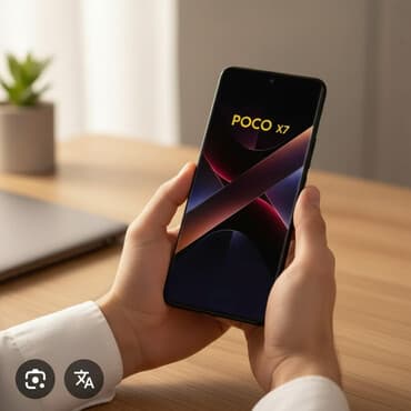 покофон ф4: Poco X7, Б/у, 512 ГБ, цвет - Черный, 2 SIM, eSIM — 2