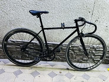 speed: Фикс-байк (single speed) с дорожным рулём типа «баран» и передним — 1