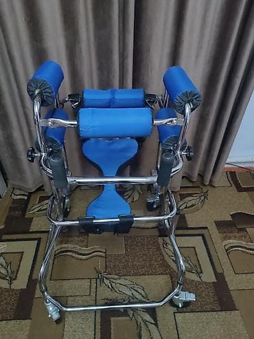 ходуноки: Опора-ходунок для реабилитации с фиксирующей седловидной опорой - — 2