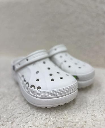 Сабо: Сабо, 37, Crocs, Новый, цвет - Белый, Самовывоз, Платная доставка — 2