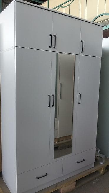 Шифоньер, шкаф для одежды, Новый, Прямой, ЛДСП