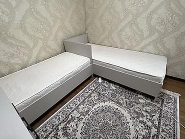 bunk bed: Односпальная кровать, Б/у, С матрасом, длина - 190 см — 1